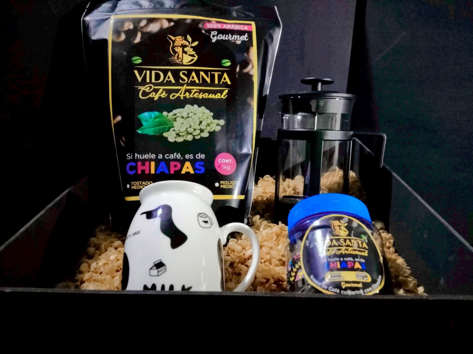 Kit de Café + Prensa Francesa + Taza Grande