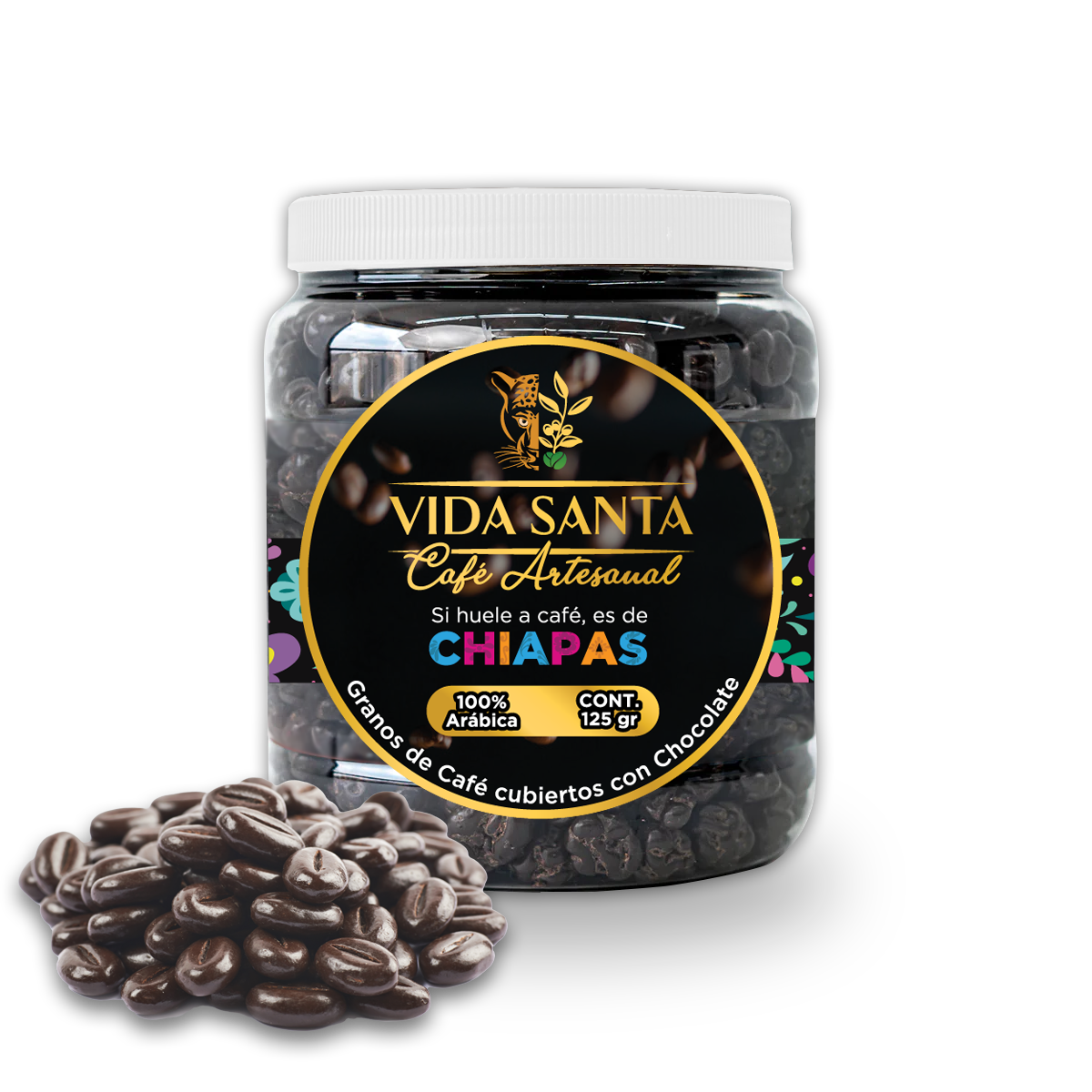 Granos de Café con Chocolate